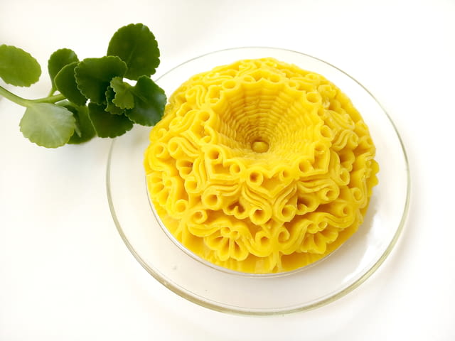 Кръгъл ароматен декоративен сапун гравиран като Мандала , подходящ за подарък или за вашия дом - снимка 5