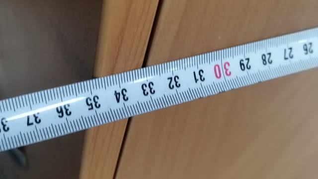 Двукрил гардероб с четири врати - Офис шкаф с рафтове 80/35/200 см - снимка 8