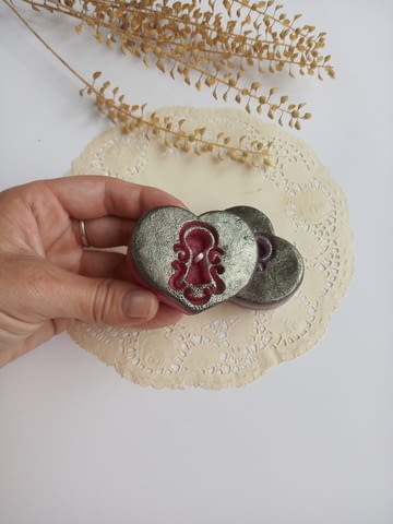 Ароматни чаени свещички сърце с ключалка, 10бр. в комплект, за романтика - снимка 5