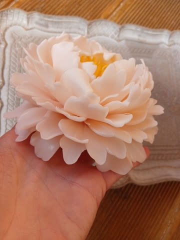 Декоративен сапун с форма на божур, подарък за 8ми март и други поводи - снимка 9