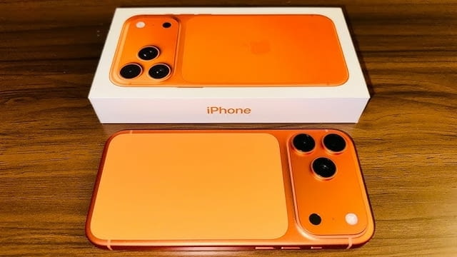 Apple iPhone 17 Pro Max 256GB Orange Друг, 256 GB, 24 MP - city of Sofia | Smartphones
