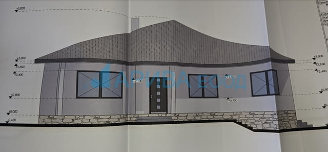 Парцел в с. Орлово с проект за къща и разрешение за строеж, village Orlovo - снимка 5