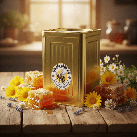 Натурален мед 25 кг – търговска разфасовка – директно от пчелина - снимка 1