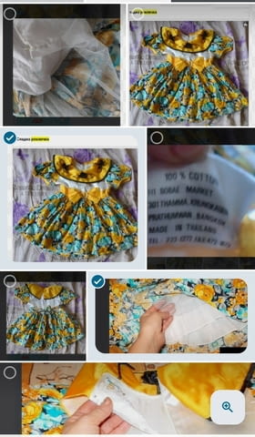 Сладка рокличка, ръст до 92 см 18-24 месеца (ръст до 92 см.), Момиче, Рокля - град Монтана | Дрехи - снимка 3