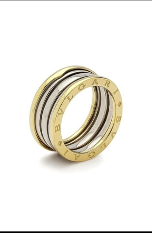 Златна халка BVLGARI - 9.21гр. Злато, Гаранция - Не, Сертификат - Да - град Велико Търново | Пръстени - снимка 1