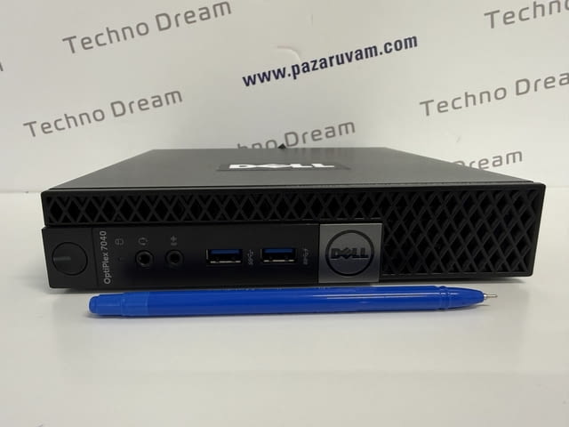 Dell Optoplex 7040 - Micro - Intel Core i5-6600T / 8GB RAM / 128GB SSD / 12 месеца гаранция! - снимка 1