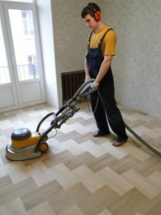 Циклене на паркет от Класик паркет Работа през уикенд - Не - град София | Строителни Услуги - снимка 1