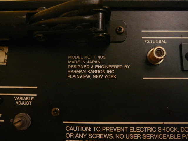 Harman kardon t-403 - град Пазарджик | Ресийвъри / Усилватели - снимка 9