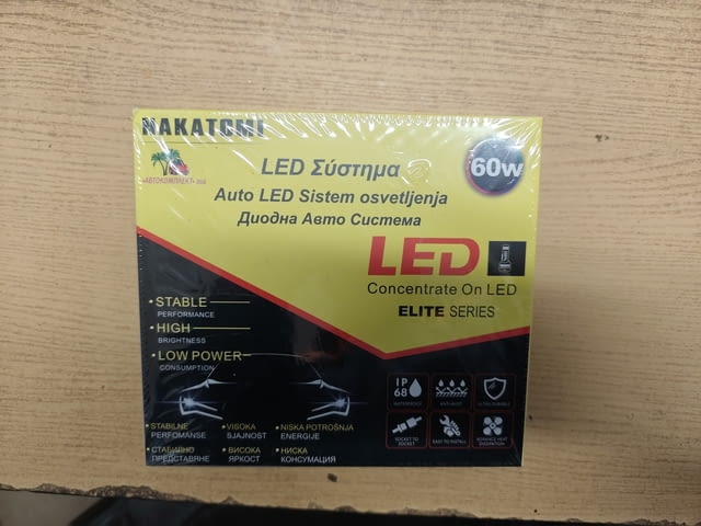 Лед крушки Nakatomi/Nakamoto Н7, 60W - city of Varna | Accessories - снимка 1