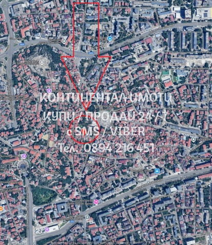 Кодо 62842. Прекрасен парцел 1300м2 с лице 16м в началото на Стария град близо до Източната порта. П - снимка 5