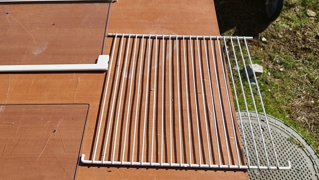 Стъклени рафтове за хладилник 3+1бр 47, 5 /30, 5см safety glass и решетка - снимка 4