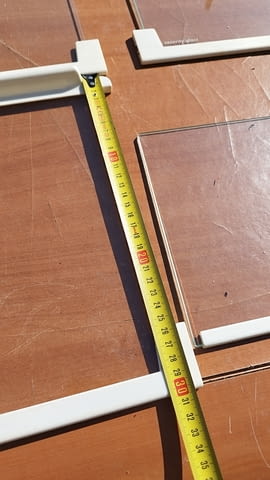 Стъклени рафтове за хладилник 3+1бр 47, 5 /30, 5см safety glass и решетка - снимка 8