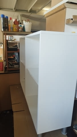 Шкаф - етажерка с 4 рафта 92/32/120 ПДЧ бял, city of Sofia | Cabinets & Dressers - снимка 2