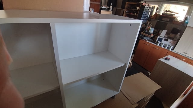 Шкаф - етажерка с 4 рафта 92/32/120 ПДЧ бял, city of Sofia | Cabinets & Dressers - снимка 3