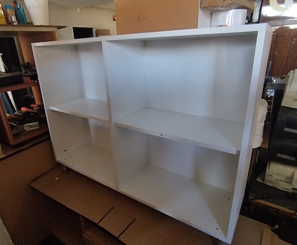 Шкаф - етажерка с 4 рафта 92/32/120 ПДЧ бял, city of Sofia | Cabinets & Dressers - снимка 11