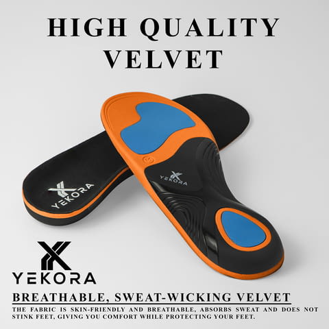 Ортопедични стелки YEKORA Ortho Plus за плоскостъпие дюстабан паднал свод шип на петата - снимка 9