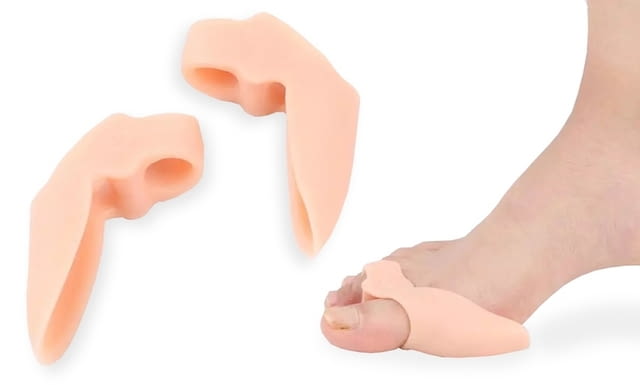 Модел 2 Сепаратор силиконов разделител за пръсти ортеза халукс валгус - снимка 4