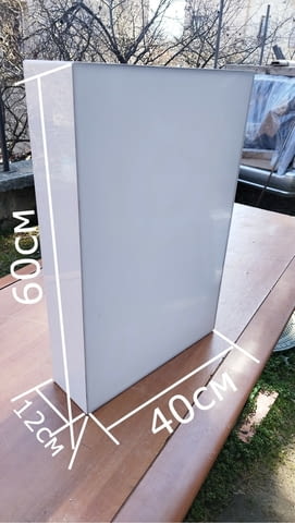 Двустранна светеща табела - с лед осветление 40/60/12см, city of Sofia | Construction Materials - снимка 1