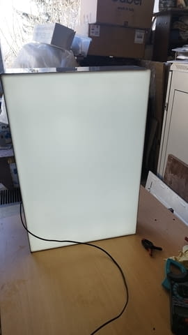 Двустранна светеща табела - с лед осветление 40/60/12см, city of Sofia | Construction Materials - снимка 5