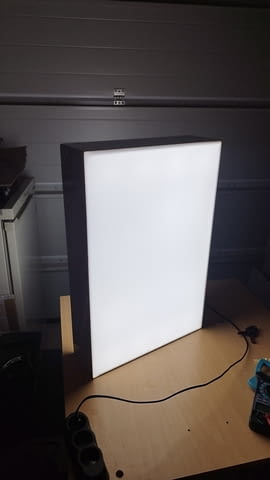 Двустранна светеща табела - с лед осветление 40/60/12см, city of Sofia | Construction Materials - снимка 9