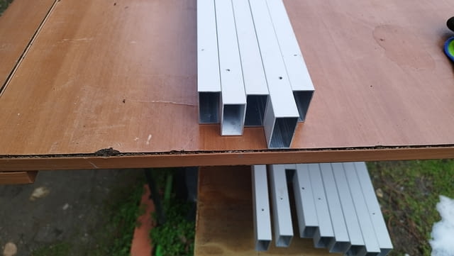 Алуминиев профил тръба - правоъгълни тръби 14бр - 20/40см, city of Sofia | Construction Materials - снимка 2