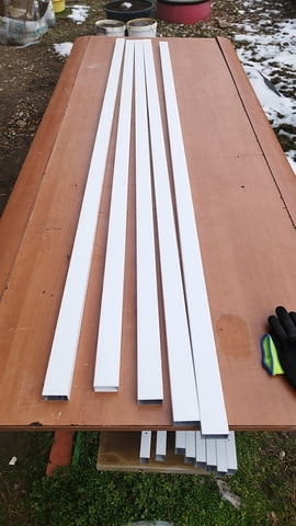 Алуминиев профил тръба - правоъгълни тръби 14бр - 20/40см, city of Sofia | Construction Materials - снимка 3