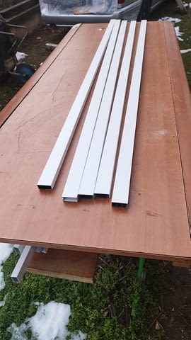 Алуминиев профил тръба - правоъгълни тръби 14бр - 20/40см, city of Sofia | Construction Materials - снимка 6