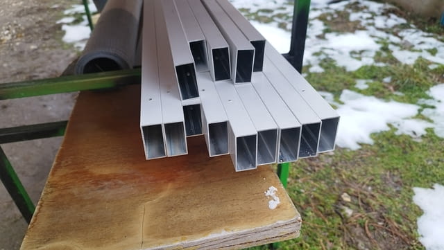 Алуминиев профил тръба - правоъгълни тръби 14бр - 20/40см, city of Sofia | Construction Materials - снимка 12