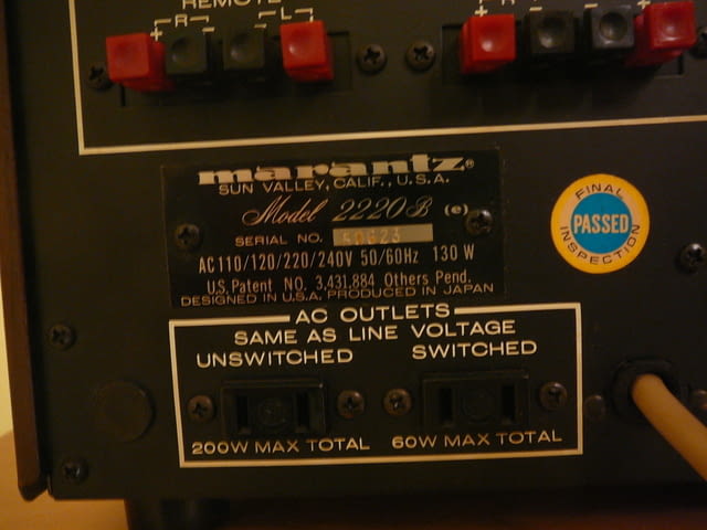 Marantz 2220b - град Пазарджик | Ресийвъри / Усилватели - снимка 8