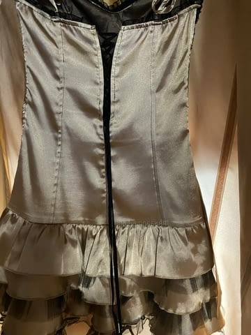 Страхотна празнична сатенена рокля Рокля, S, Елегантен - град София | Дамски Дрехи - снимка 5