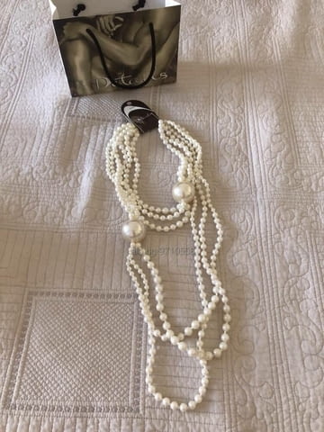 Перлено колие в оригинална опаковка, ново, city of Sofia | Necklaces / Chains / Pendants - снимка 5