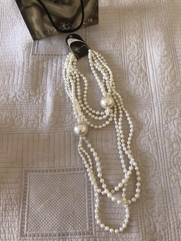 Перлено колие в оригинална опаковка, ново, city of Sofia | Necklaces / Chains / Pendants - снимка 6