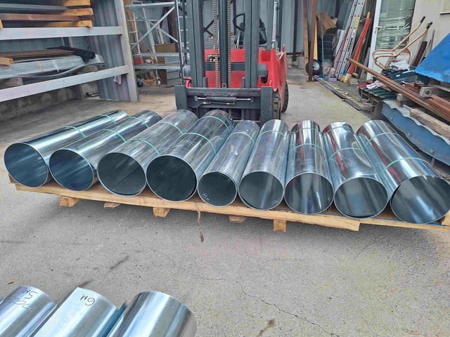 Поцинковани листа от 4 до 10м навити на руло с размер 0.40х1250мм във Варна - снимка 1