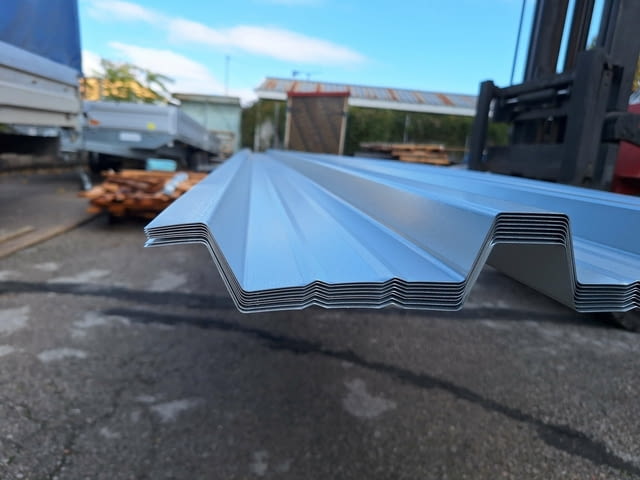 Покривна поцинкована ламарина TR40x188-752 на 4 м в София, град София | Строителни Материали - снимка 6