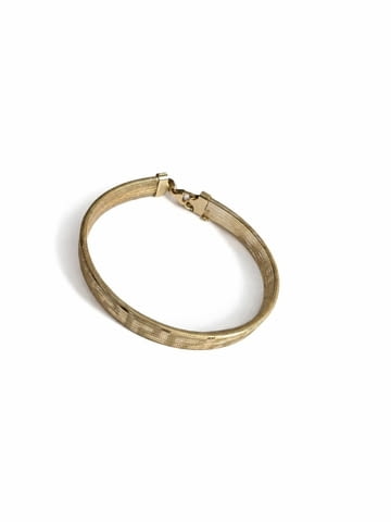 Нова Златна гривна ластик - 3.90гр. Злато, Дамски, Сертификат - Да - град Велико Търново | Гривни - снимка 1