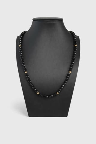 Колие от злато и оникс-32.17гр., град Велико Търново | Колиета / Синджири / Медальони - снимка 1