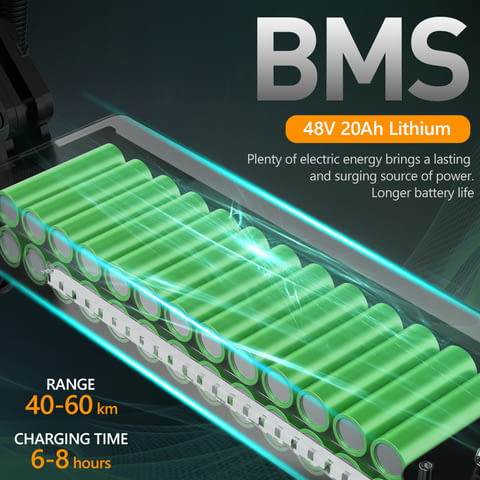 Електрически скутер/тротинетка със седалка iENYRID 800W 20AH, град Разград - снимка 2