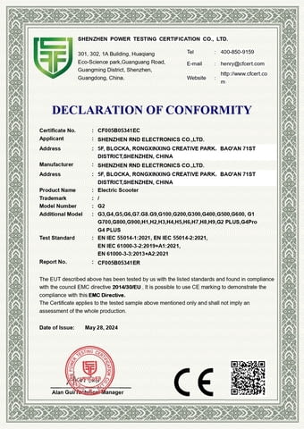 Електрически скутер/тротинетка KuKirin G2 800W 15AH - град Разград | Други - снимка 8