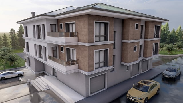 Двуастаен апартамент в новострояща се бутикова сграда, кв. Овчарски, гр. Хасково - снимка 1