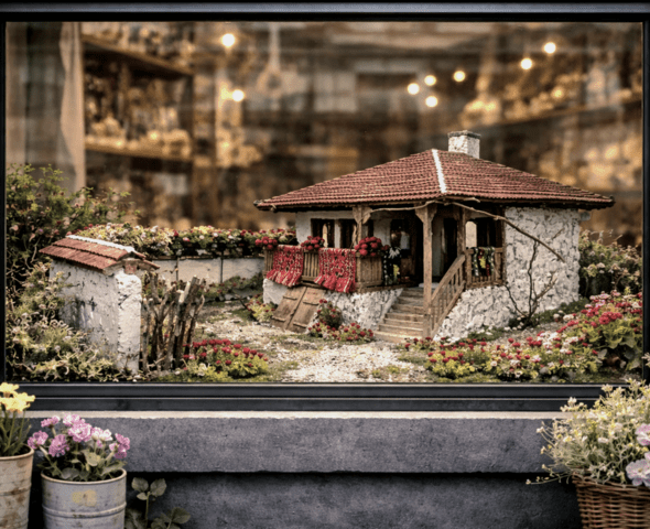 Индивидуални нестандартни проекти за ви арт инсталации за витрини - снимка 2