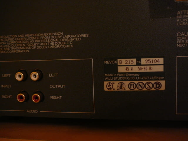 Revox b 215 - град Пазарджик | Ресийвъри / Усилватели - снимка 11