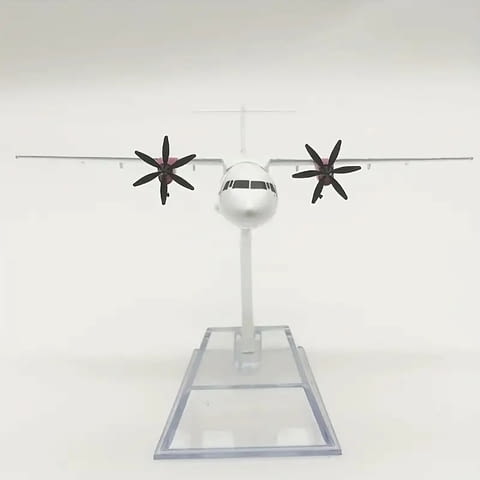 ATR 72 самолет модел макет Caribbean метален пътнически маршрут къси разстояния пътници билет кабина - снимка 2