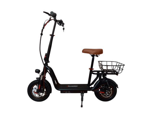 Електрически скутер/тротинетка със седалка iScooter i12 500W 7.5AH - снимка 6