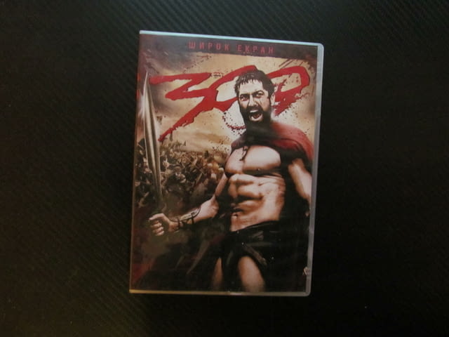 300 DVD филм Леонид война Гърция Спарта Персия войни дисциплина битка Термопили военно дело войници - снимка 1