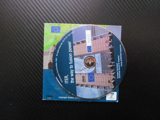 ITER the way to fusion power. DVD филм термоядрена енергия пътят стратегии развитие партньорство виз - снимка 2
