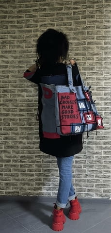 Нова чаровна туника с дънково и Червено! Д Пролет/Лято - град Троян | Дамски Дрехи - снимка 4