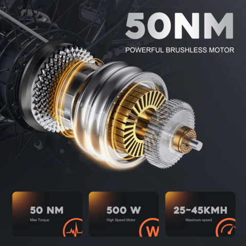 Електрически велосипед/колело EMOKO EC27 500W 17.5AH - град Разград | Други - снимка 3