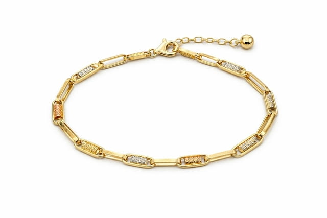 Нова златна гривна - 4.29гр. Злато, Гаранция - Не, Сертификат - Да - град Велико Търново | Гривни - снимка 1