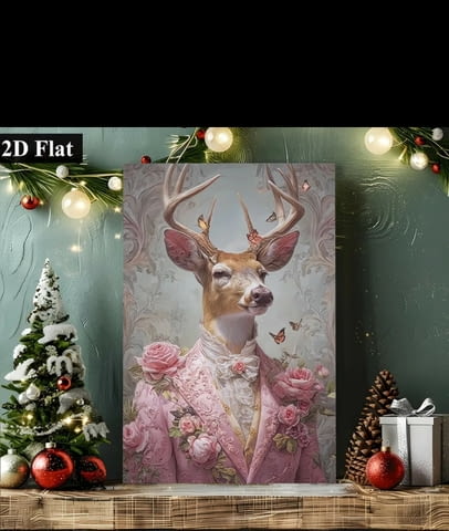 Розов елен постер Барок - град Монтана | Картини - снимка 3