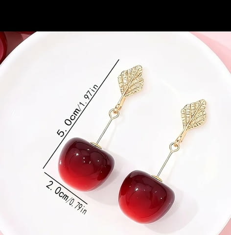 Обеци Череши - град Монтана | Обеци - снимка 5